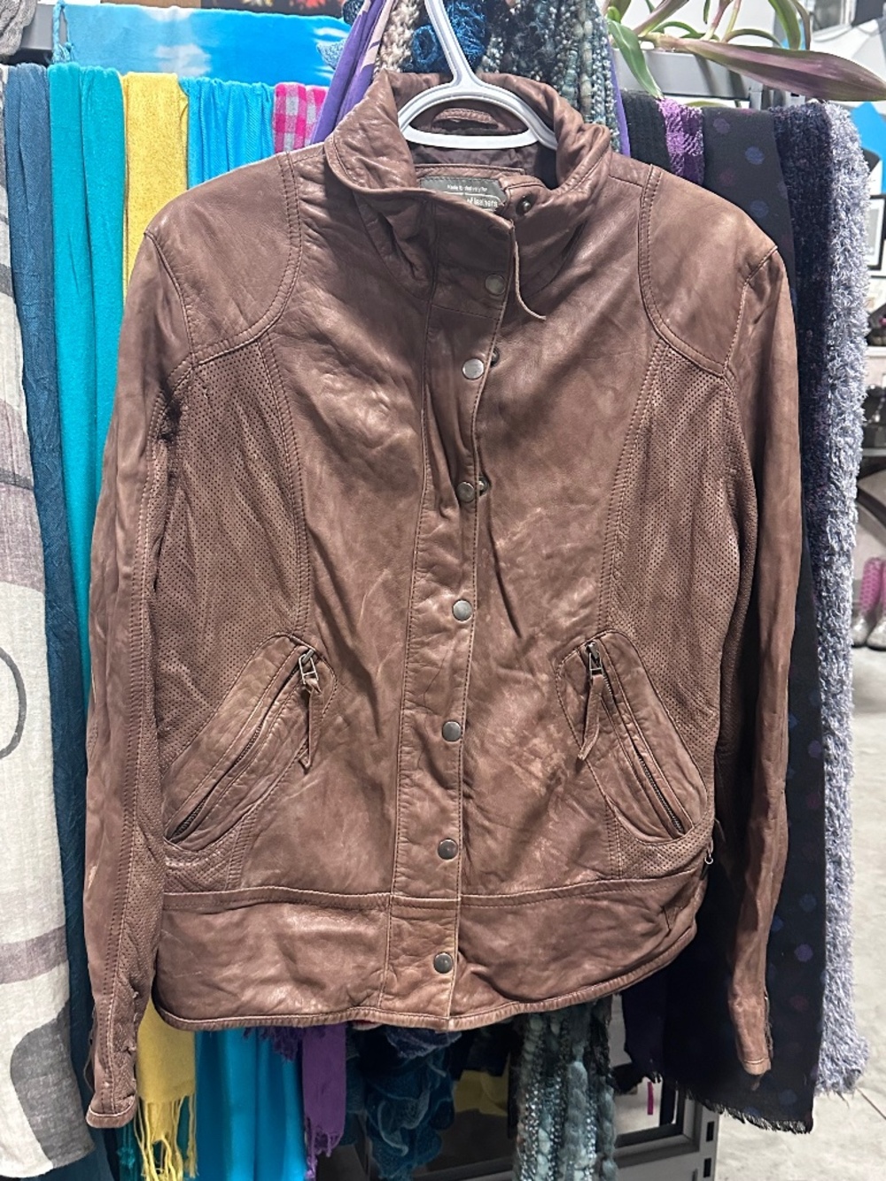 Boutique of leathers jacket